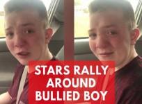 Justin Bieber, Chris Evans, other celebrities rally support for bullied boy after video goes viral