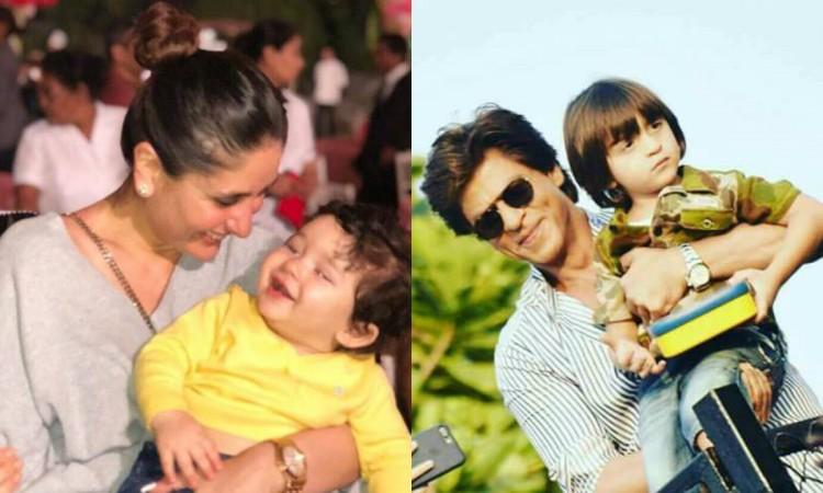Kareena Kapoor Khan's son Taimur, Shah Rukh Khan's son AbRam Kareena Kapoor Khan's son Taimur, Shah Rukh Khan's son AbRam