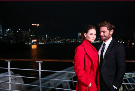 Zac Efron and Rebecca Ferguson Zac Efron