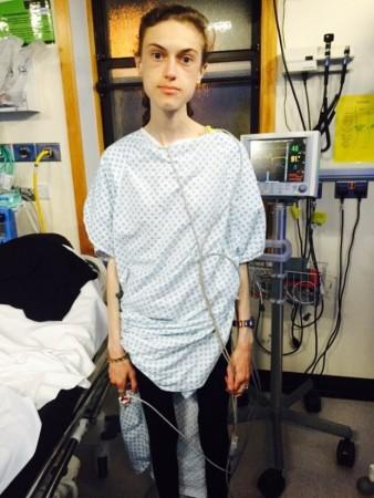 Emelle Lewis, before her recovery. emelle lewis