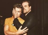 Joe Keery and David Harbour