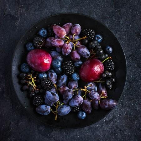 purple fruits and vegetables, purple foods,