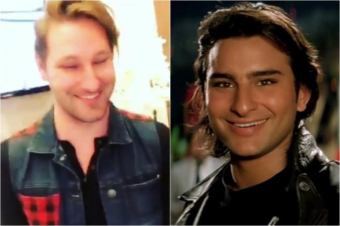 Saif Ali Khan on the right. Saif Ali Khan doppleganger