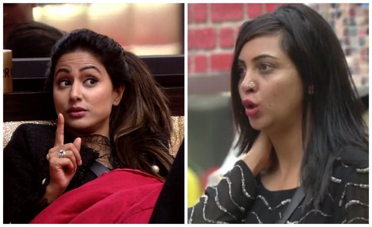 Hina Khan and Arshi Khan Hina Khan and Arshi Khan