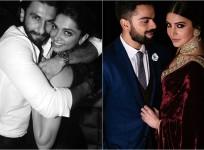 Deepika Padukone, Ranveer Singh, Virat Kohli, Anushka Sharma