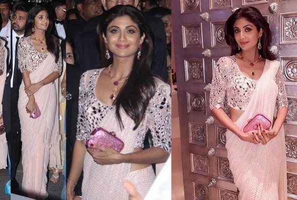Shilpa Shetty in saree