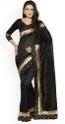 black saree