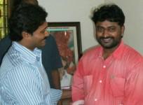 Tiyyagura Venkat Reddy with YS Jaganmohan Reddy