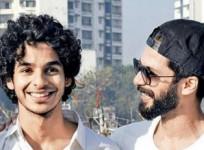 Ishaan Khattar and Shahid Kapoor