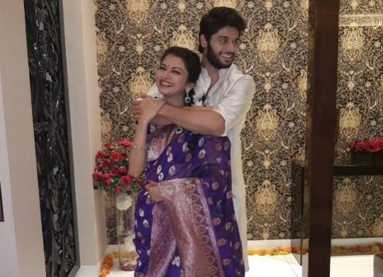 Bhagyashree and Abhimanyu Dasani Abhimanyu Dasani