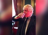 Japanese foreign minister treats Boris Johnson to some Fukushima peach juice