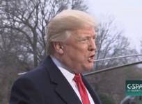 President Trump discusses his call with Russian president Vladimir Putin