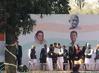 Rahul gandhi swearing in
