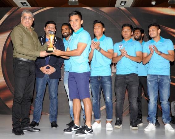 Bengaluru FC received the Team of the Year Award Sunil Chhetri