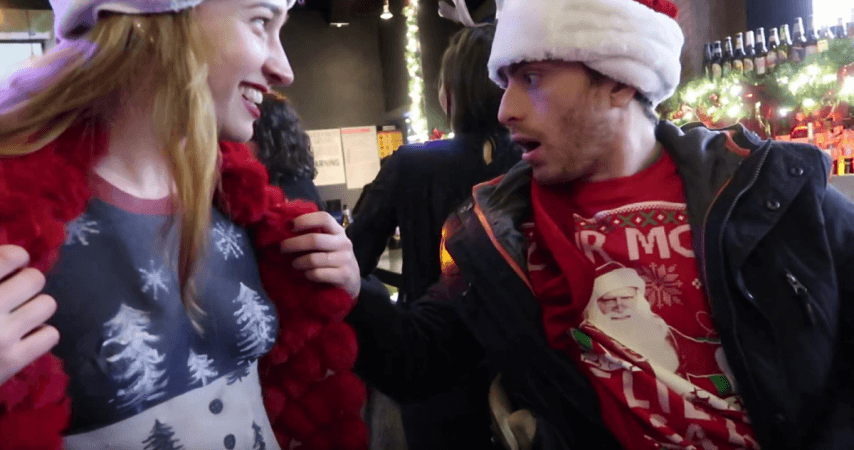 Naked model body paints