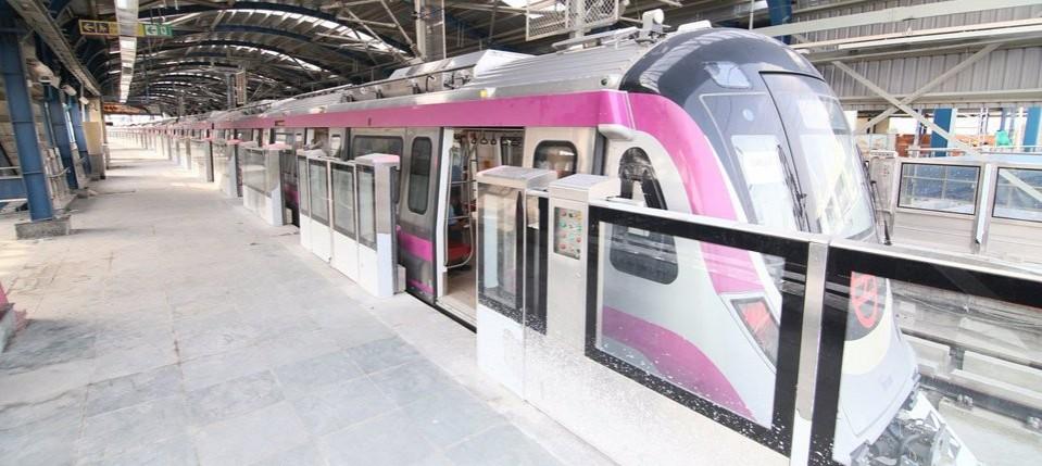 Modi to inaugurate Delhi metro's magenta line. delhi metro