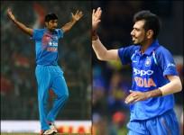 Jasprit Bumrah and Yuzvendra Chahal