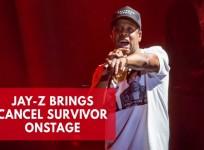 Jay-Z halts show to bring woman who beat cancer twice onstage