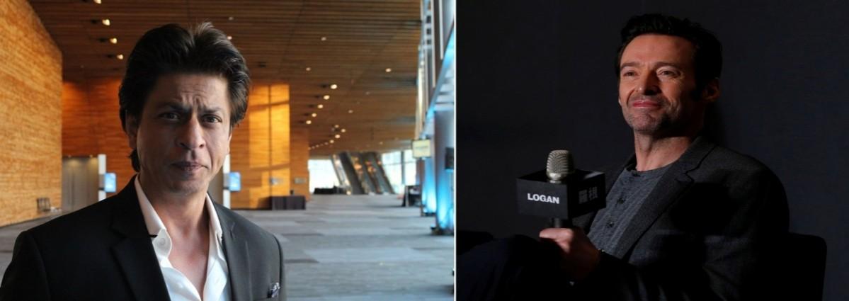 Shah Rukh Khan; Hugh Jackman Shah Rukh Khan; Hugh Jackman