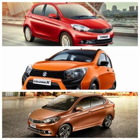 AMT cars in 2017 From Tata Tiago AMT, Tigor AMT to CelerioX AMT