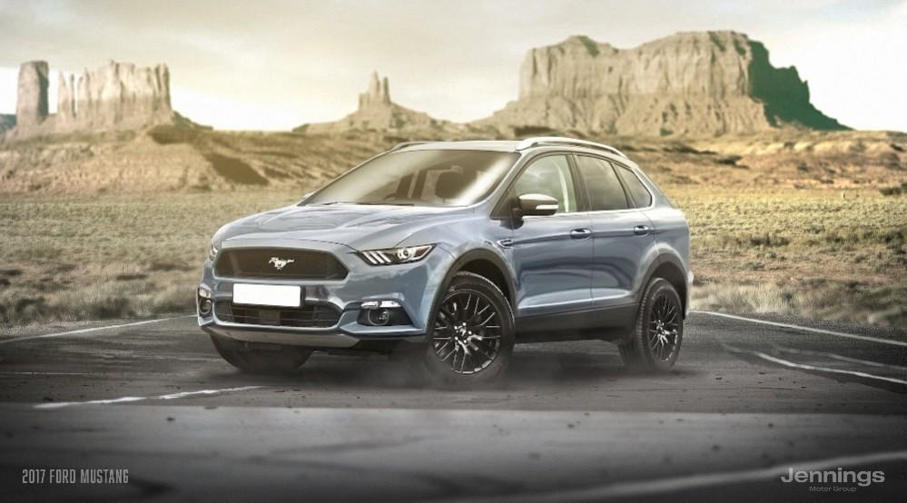 2017 Ford Mustang SUV Concept 2017 Ford Mustang SUV Concept