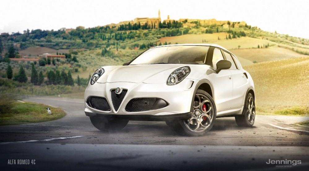 Alfa Romeo 4C SUV Concept Alfa Romeo 4C SUV Concept