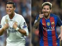 cristiano ronaldo, leo messi