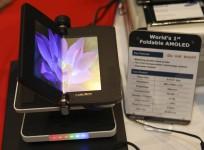 Foldable smartphone display