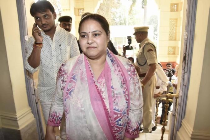 RJD leader and Lalu Prasad Yadav's daughter Misa Bharti at Bihar Assembly in Patna misa lalu