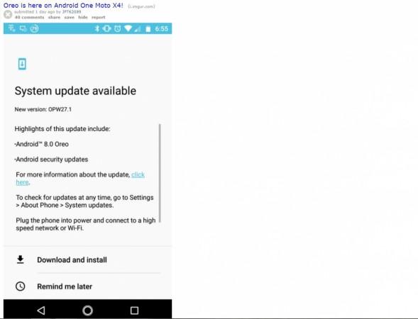Google Project Fi-exclusive Moto X4 Android One gets Oreo update: Here's how to install Google Project Fi, Motorola, Moto X4, Android One, Android Oreo update