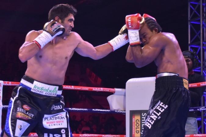 Vijender Singh was impressive on Saturday in Jaipur. Vijender Singh