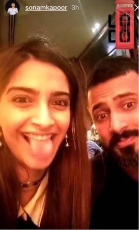 Sonam Kapoor and Anand Ahuja Sonam Kapoor and Anand Ahuja