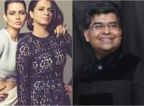 Kangana Ranaut, Rangoli (left) Jitesh Pillaai (right)
