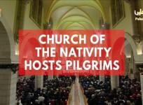 Trump blamed for ruining Christmas as Bethlehems Church of the Nativity hosts pilgrims