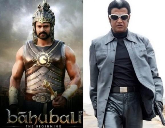 Prabhas and Rajinikanth Prabhas and Rajinikanth