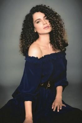 Kangana Ranaut curly hair