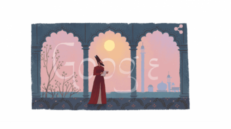 Google doodle, Mirza Ghalib,