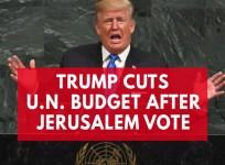 The US announces UN budget cut in 2018 after Jerusalem vote