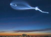 SpaceX, Falcon 9, rocket launch, UFO,