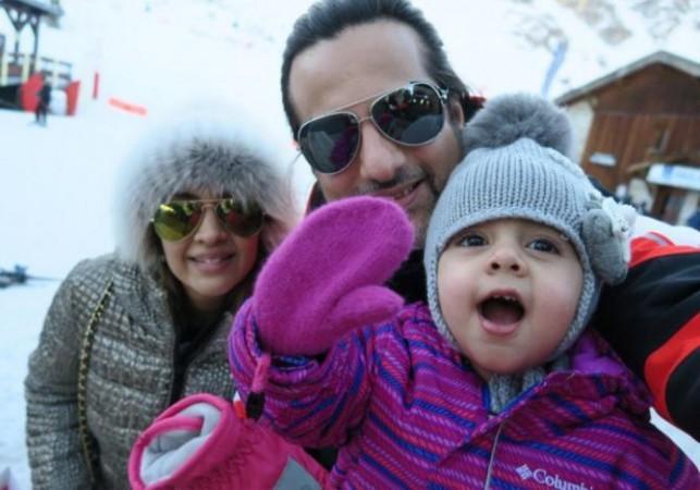 Fardeen Khan and Natasha Madhvani