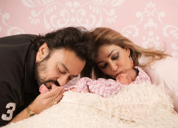Adnan Sami and Roya Sami Khan