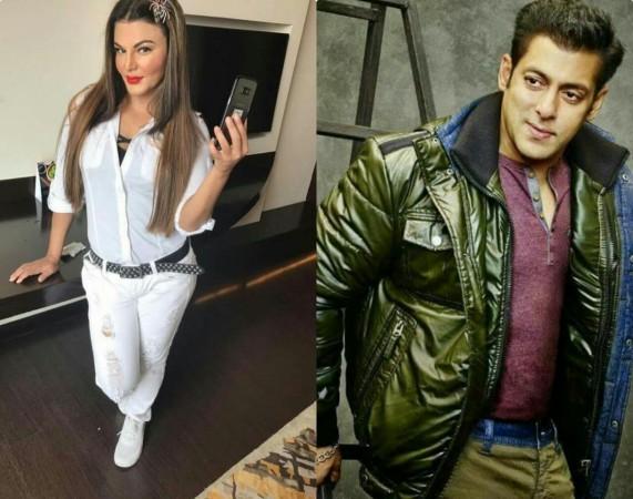 Rakhi Sawant and Salman Khan Rakhi Sawant and Salman Khan