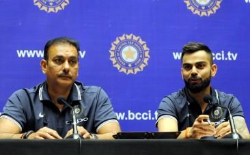 Virat Kohli and Ravi Shastri