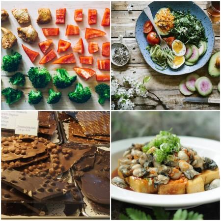 Food items that boost sexual libido. food collage