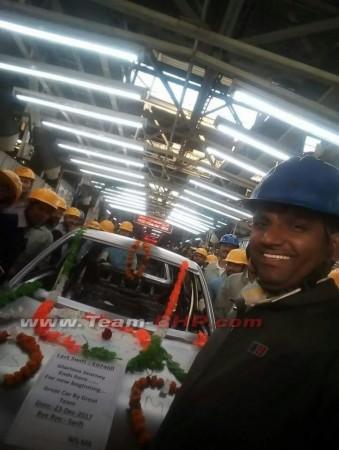 Current-gen Swift production ends. Maruti Suzuki Swift