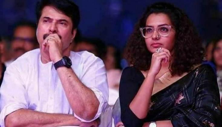 Mammootty and Parvathy