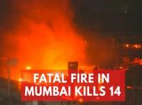 Dramatic video shows huge fire tearing through upscale complex in Mumbai