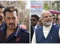 Salman Khan in Tiger Zinda Hai and Narendra Modi