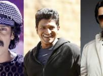 Upendra, Puneeth Rajkumar and Sudeep