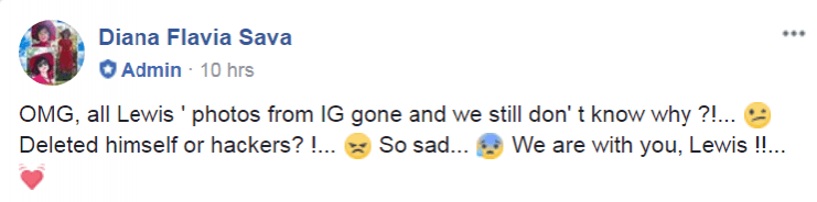 From a Facebook fan group of Lewis Hamilton lewis hamilton, f1